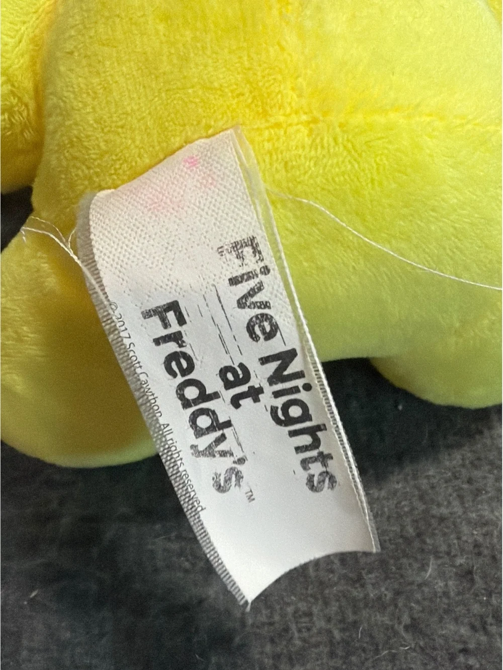 Five Nights at Freddy's Plush Toy 7.5 “- Yellow Chicken Character